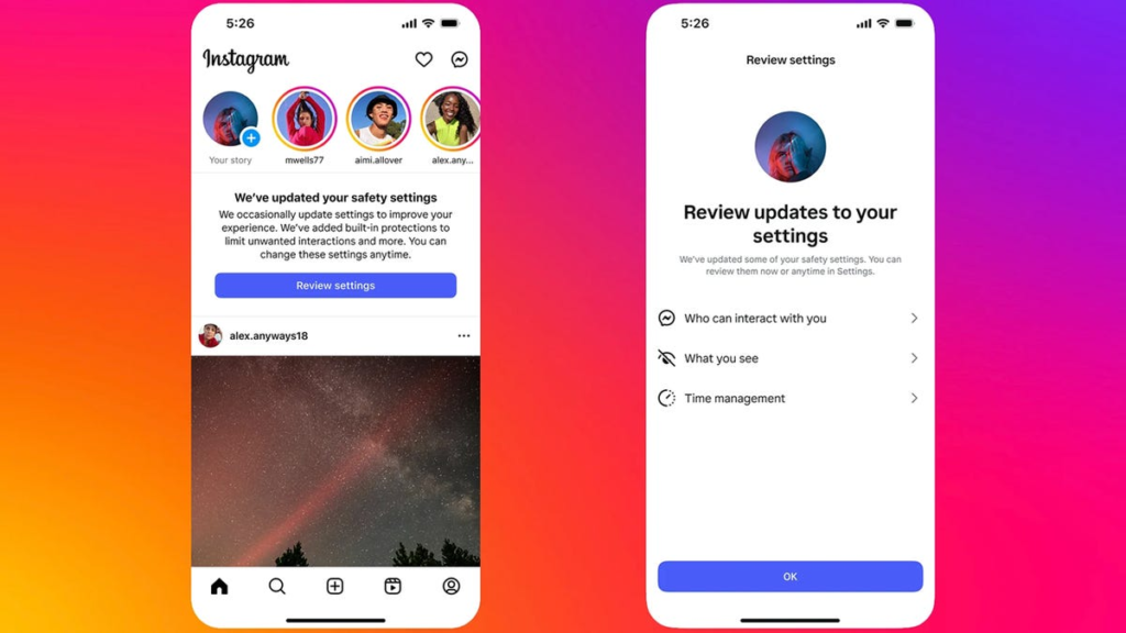 Instagram safety settings screenshots.png